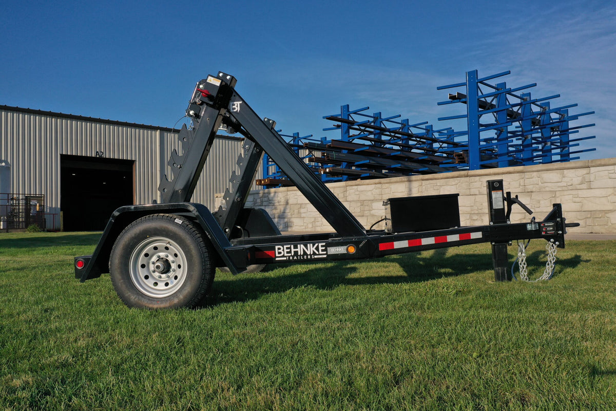 Behnke Single Axle Reel Trailers