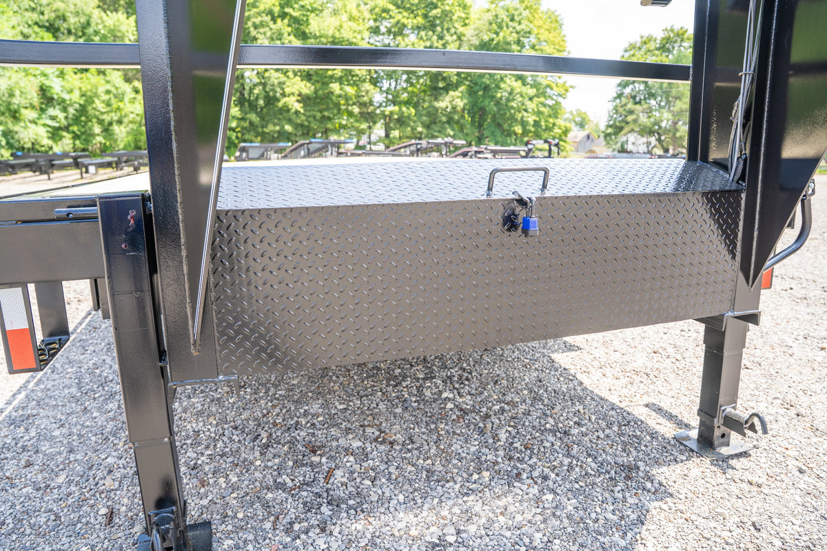 Buckeye Max Light 40' Gooseneck Flatbed Hotshot Trailer (Non-CDL)