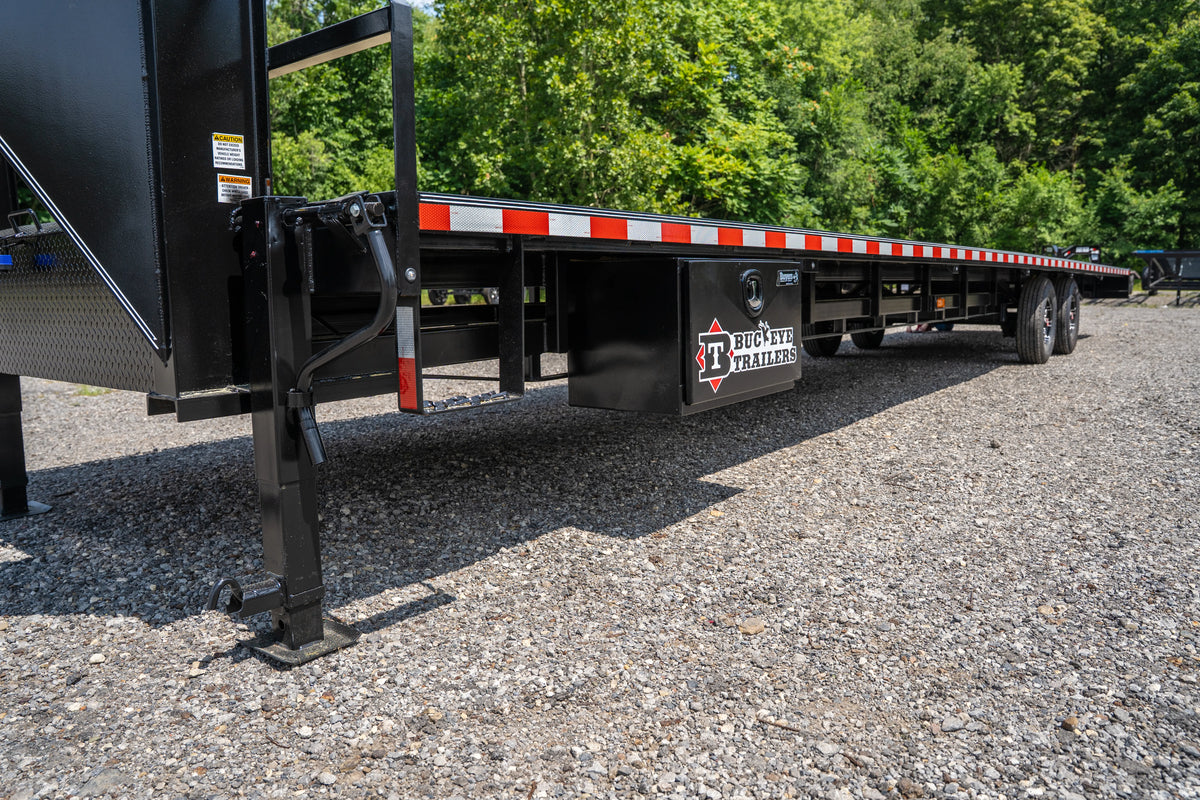 Buckeye Max Light 40' Gooseneck Flatbed Hotshot Trailer (Non-CDL)
