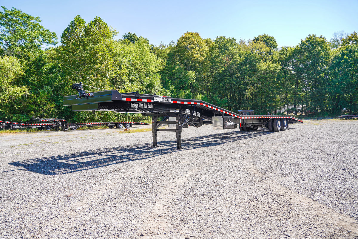 Buckeye Ultra Max SD 53' Air Ride Step Deck Car/RV Hauler