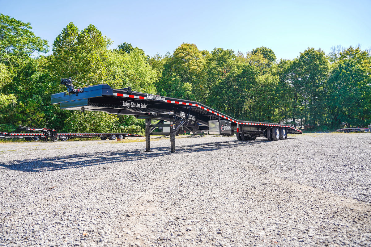 Buckeye Ultra Max SD 53' Air Ride Step Deck Car/RV Hauler
