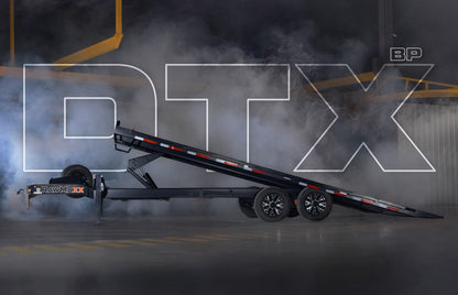 RawMaxx DTX Bumper Pull Deckover Tilt Trailer