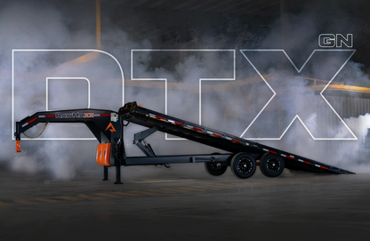 RawMaxx DTX Gooseneck Deckover Tilt Trailer