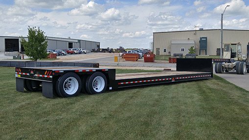 Behnke Double Drop Semi Trailer