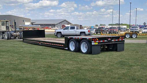 Behnke Double Drop Semi Trailer
