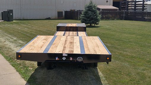 Behnke Double Drop Semi Trailer
