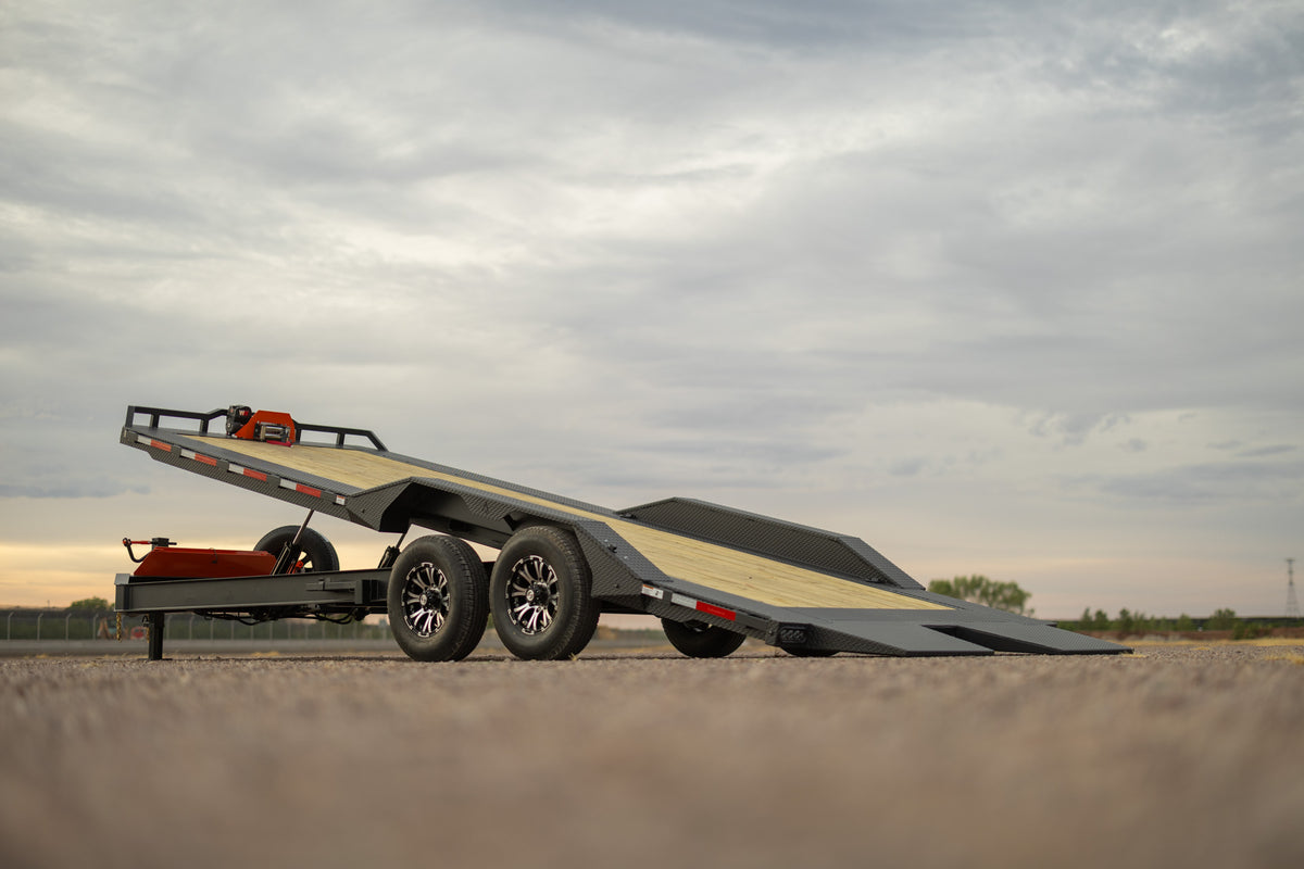 RawMaxx FYH Bumper Pull 83in Full Tilt Trailer