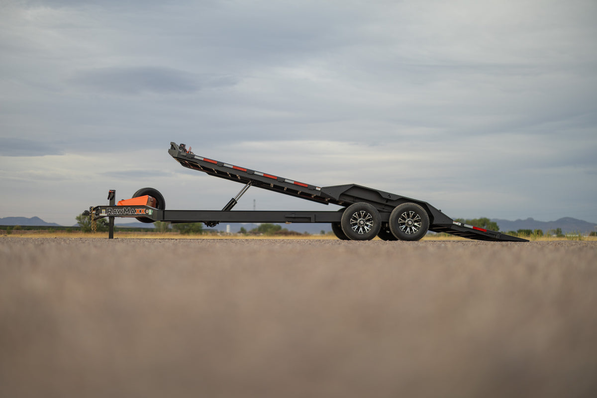 RawMaxx FYH Bumper Pull 83in Full Tilt Trailer