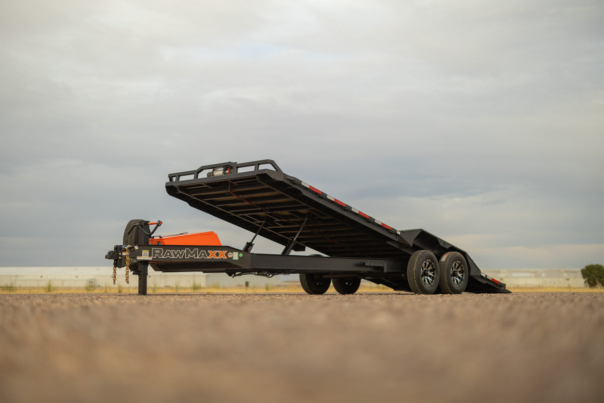RawMaxx FYH Bumper Pull 83in Full Tilt Trailer
