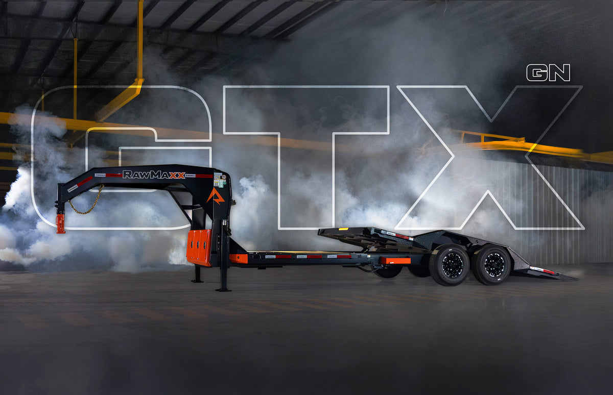 RawMaxx GTX Gooseneck Gravity Tilt Trailer
