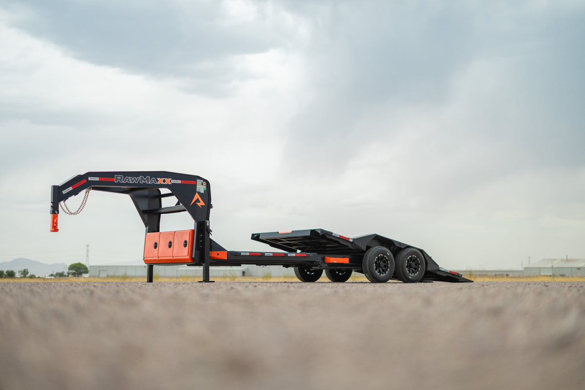 RawMaxx GTX Gooseneck Gravity Tilt Trailer