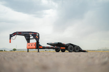 RawMaxx GTX Gooseneck Gravity Tilt Trailer