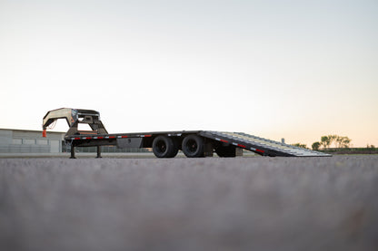 RawMaxx HTX Gooseneck Dual Wheel Hydraulic Tail Deckover