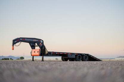RawMaxx HTX Gooseneck Dual Wheel Hydraulic Tail Deckover