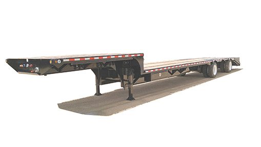 Behnke High Tire Over the Road Step-Deck Semi