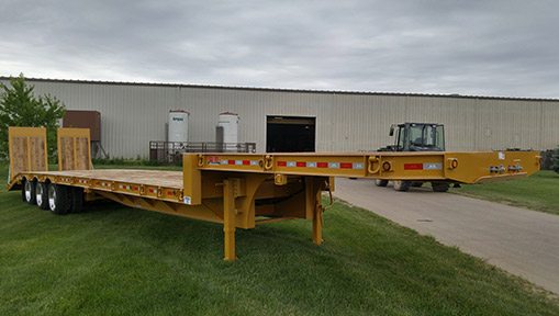 Behnke High Tire Over the Road Step-Deck Semi