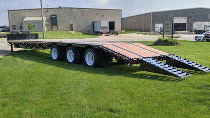 Behnke High Tire Over the Road Step-Deck Semi