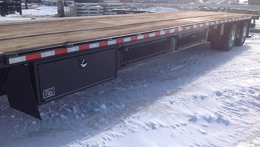 Behnke High Tire Over the Road Step-Deck Semi