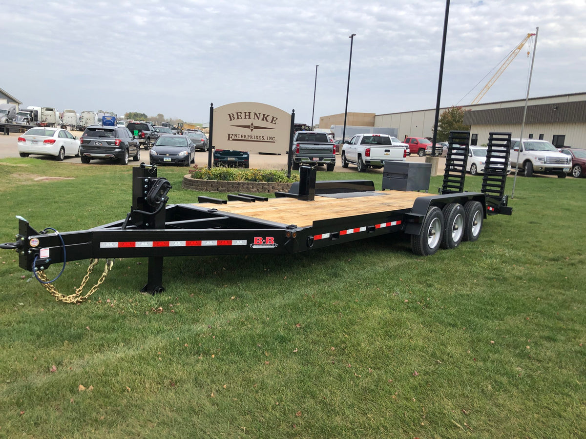 Behnke Triple Axle Directional Drill Ramp Trailer
