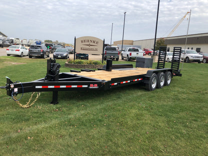 Behnke Triple Axle Directional Drill Ramp Trailer