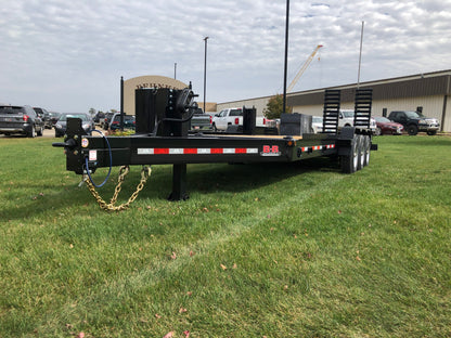 Behnke Triple Axle Directional Drill Ramp Trailer
