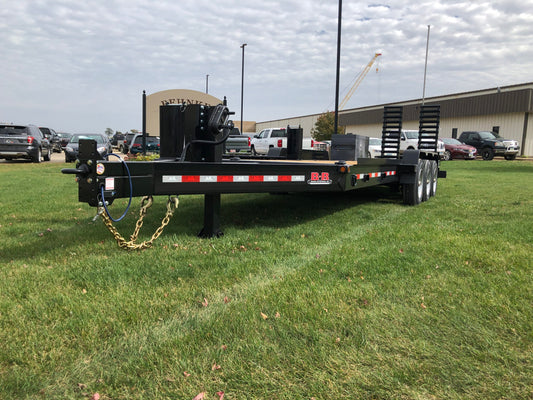 Behnke Triple Axle Directional Drill Ramp Trailer
