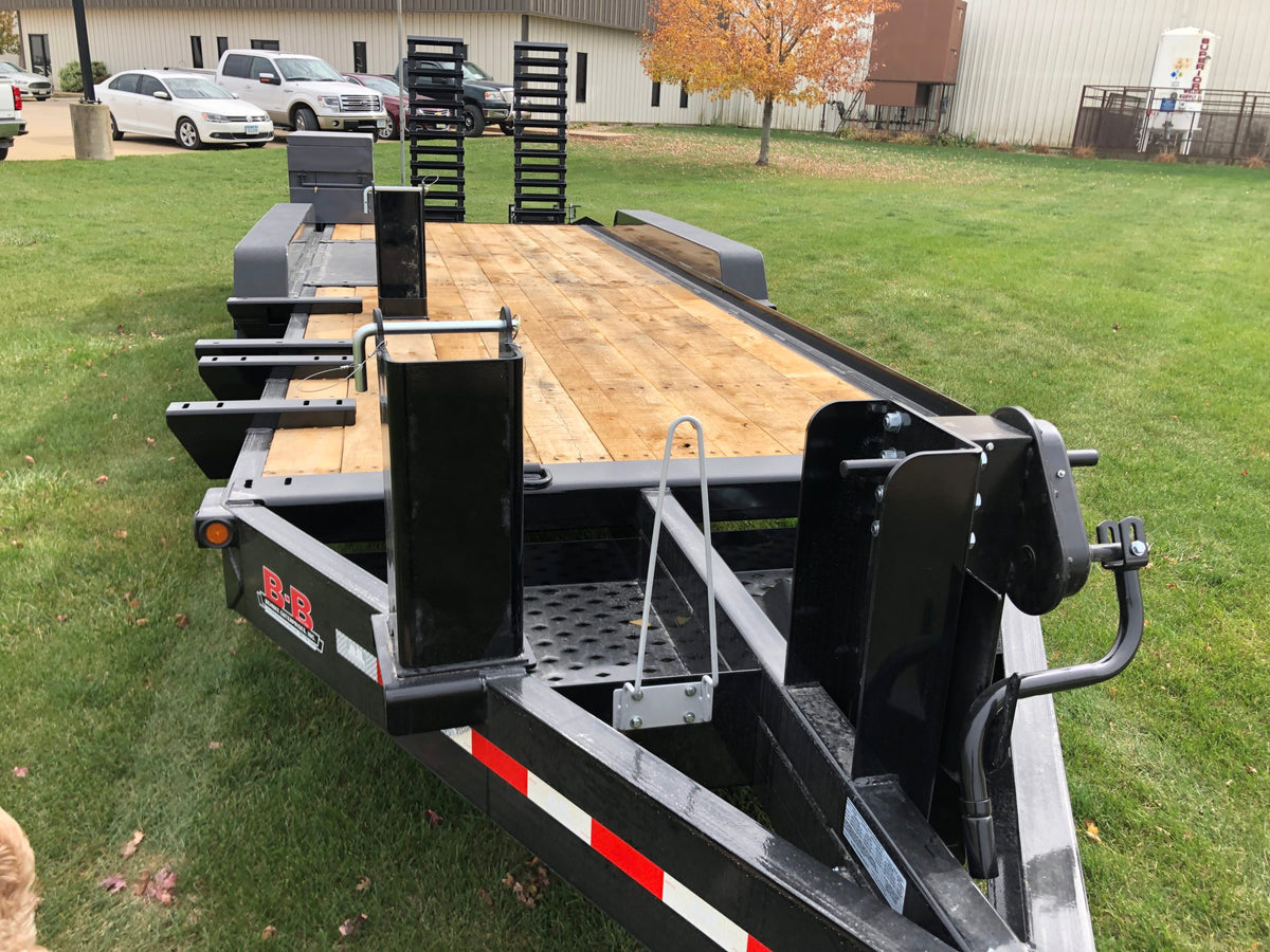 Behnke Triple Axle Directional Drill Ramp Trailer
