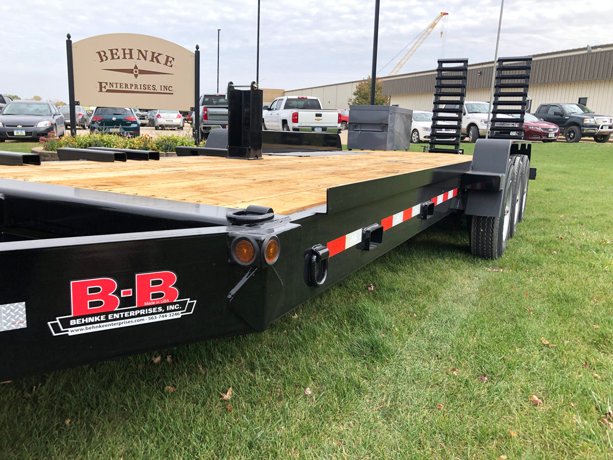 Behnke Triple Axle Directional Drill Ramp Trailer