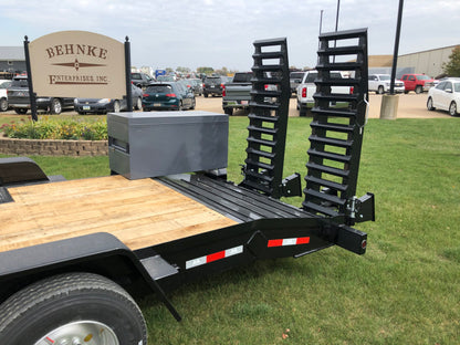 Behnke Triple Axle Directional Drill Ramp Trailer