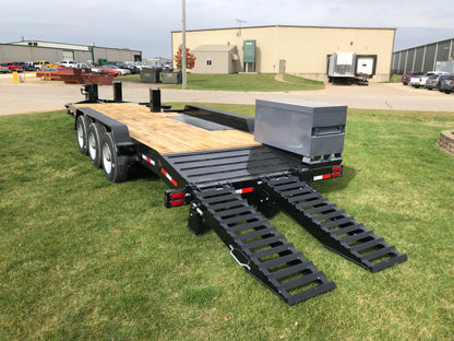 Behnke Triple Axle Directional Drill Ramp Trailer