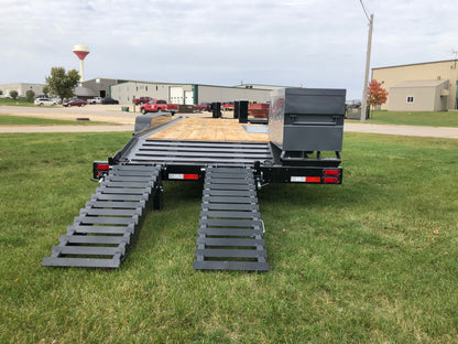 Behnke Triple Axle Directional Drill Ramp Trailer