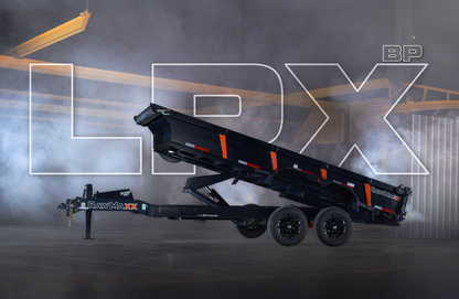 RawMaxx LPX Bumper Pull 83in Low Pro Dump