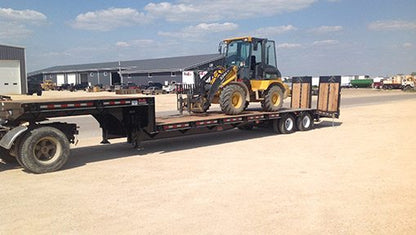 Behnke Low-Profile Over the Road Step-Deck Semi