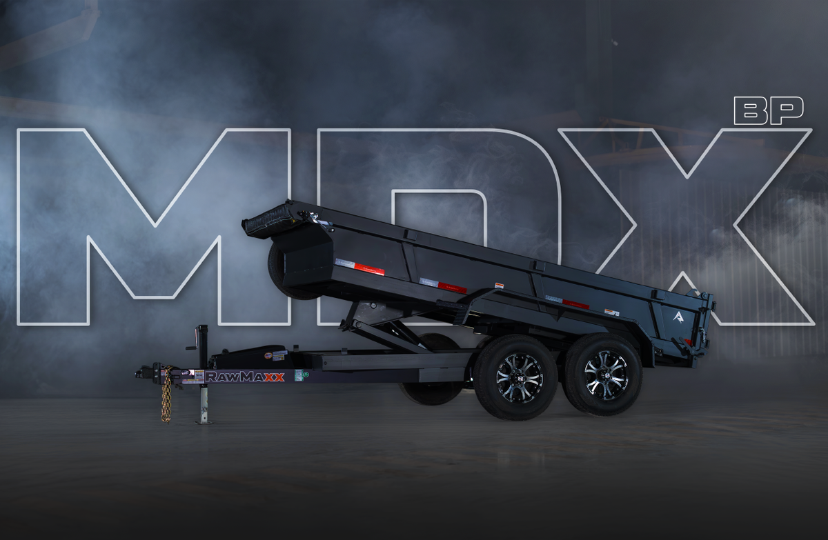 RawMaxx MDX Bumper Pull 77in Medium Dump