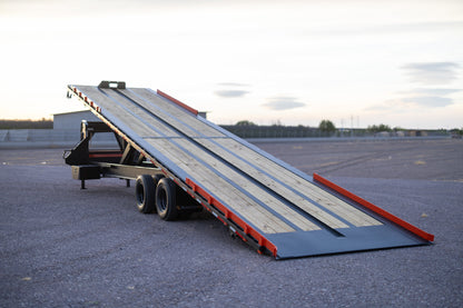 RawMaxx CNX Gooseneck Dual Container Tilt Trailer