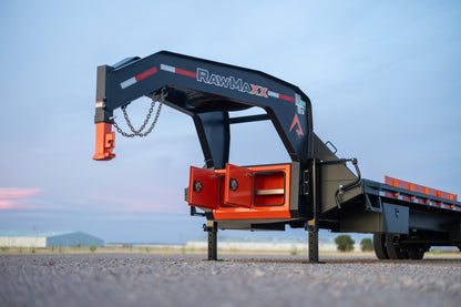 RawMaxx CNX Gooseneck Dual Container Tilt Trailer
