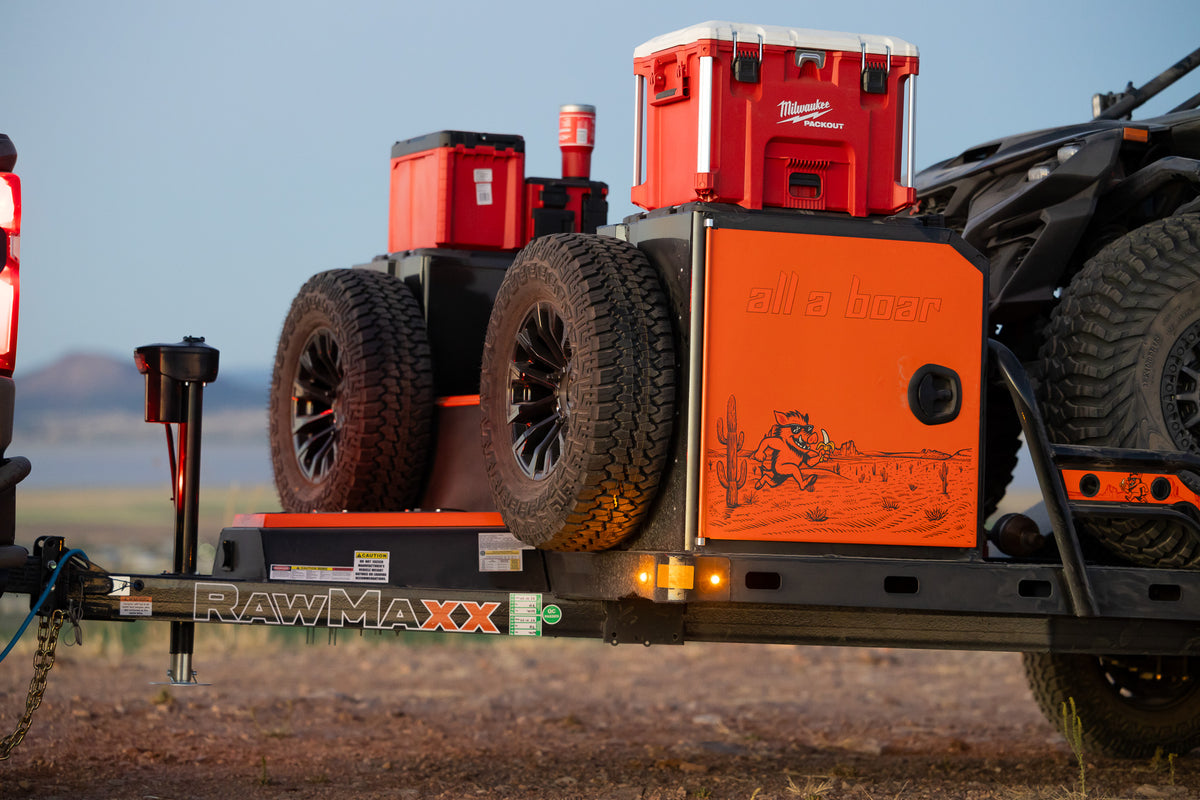 RawMaxx ABX Bumper Pull Toy Hauler