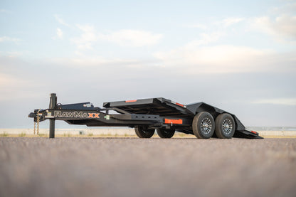 RawMaxx GTX Bumper Pull Gravity Tilt Trailer