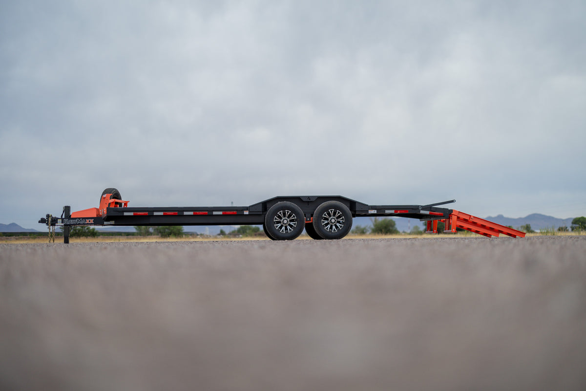 RawMaxx ECX Bumper Pull 83in Equipment Trailer