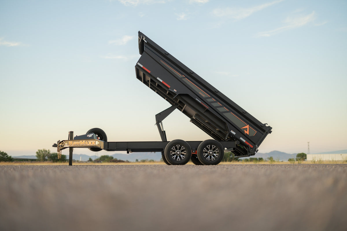 RawMaxx GDX Knight Bumper Pull 83in Economic Dump