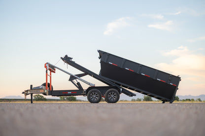 RawMaxx RDX Bumper Pull Roll Off Trailer
