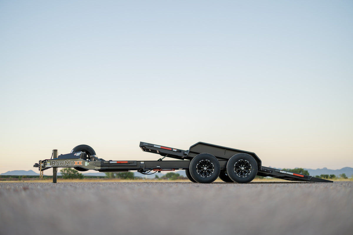 RawMaxx G7X Bumper Pull 83in Gravity Tilt Trailer