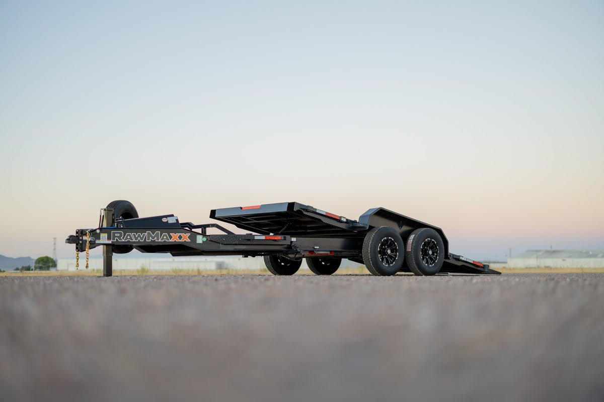 RawMaxx G7X Bumper Pull 83in Gravity Tilt Trailer