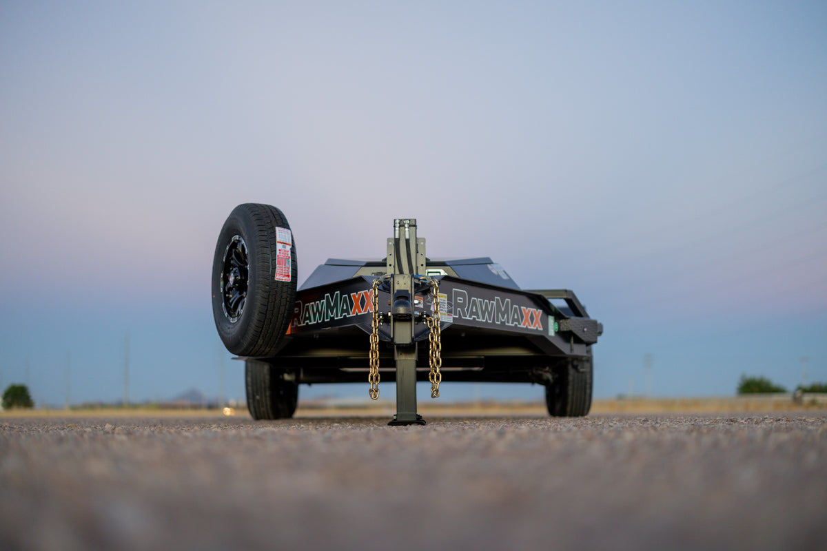 RawMaxx G7X Bumper Pull 83in Gravity Tilt Trailer