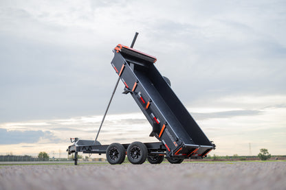 RawMaxx LPXT Bumper Pull 83in Telescopic Dump