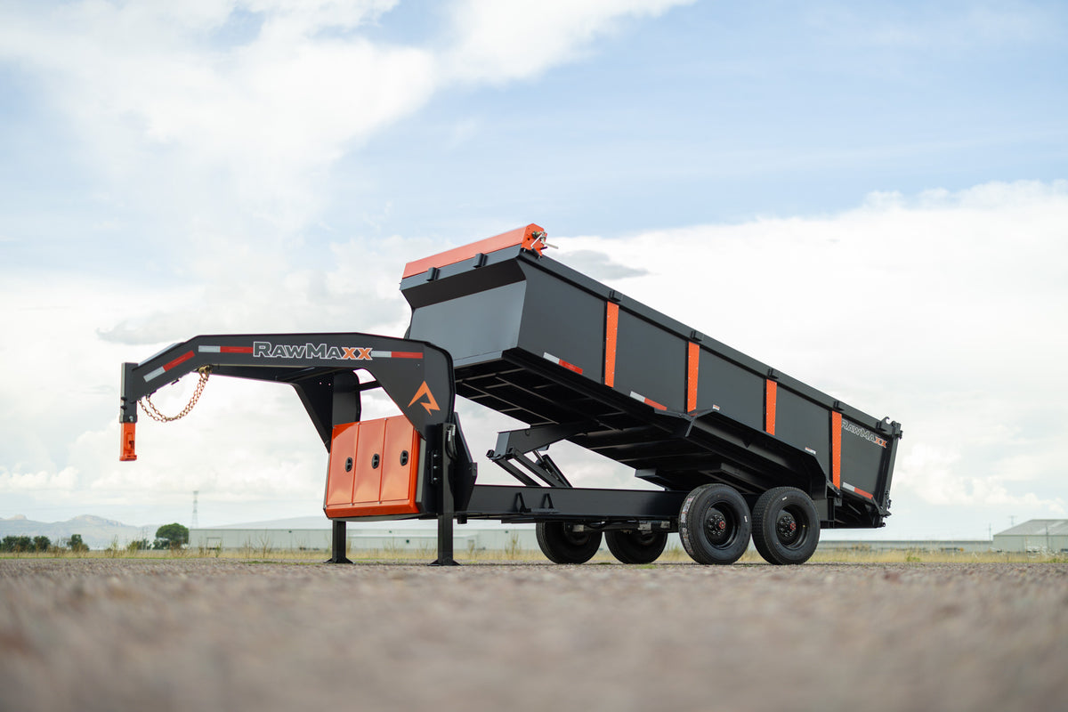 RawMaxx LTX Gooseneck 83in HD Low Pro Dump