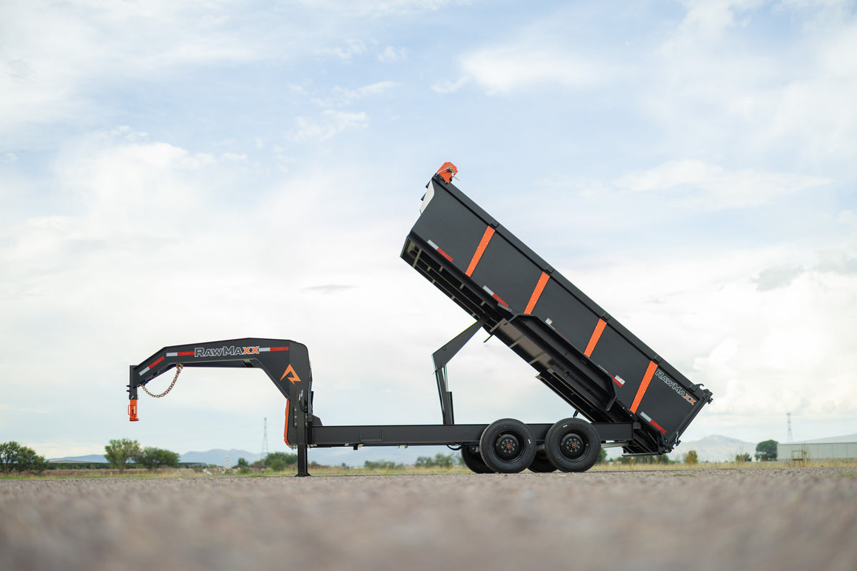 RawMaxx LTX Gooseneck 83in HD Low Pro Dump