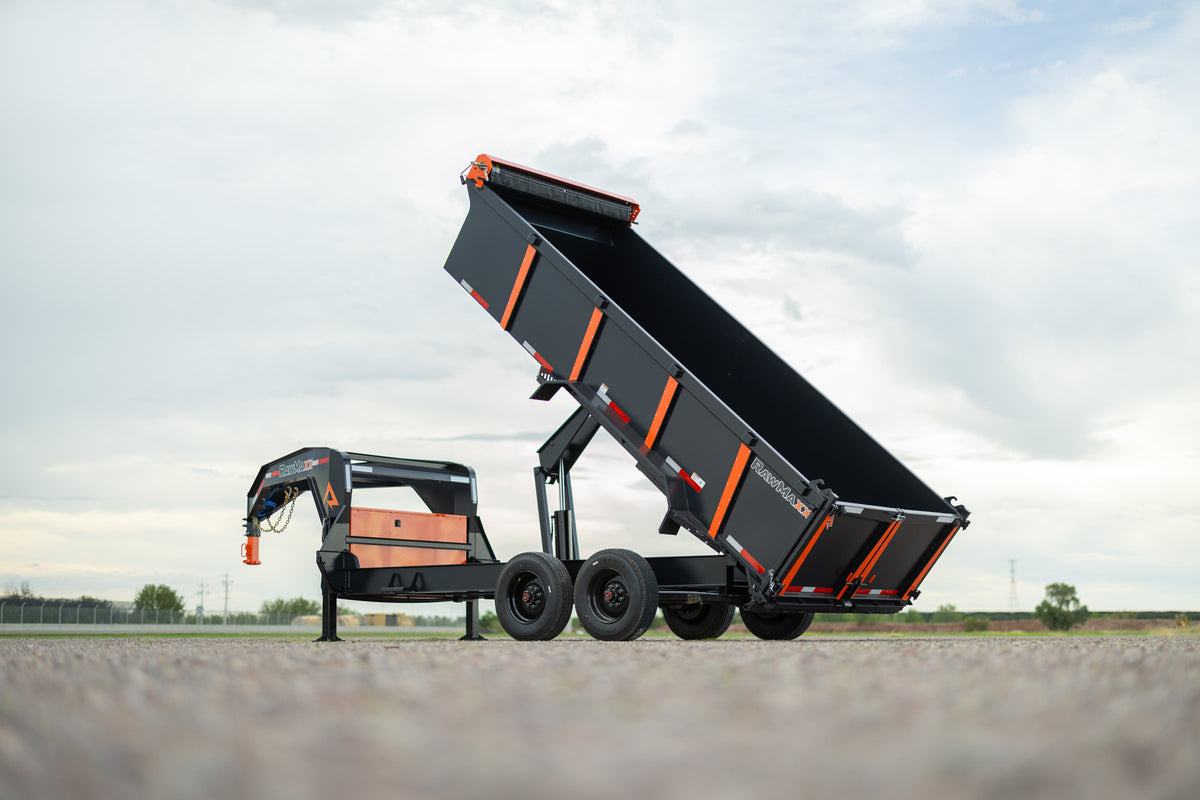 RawMaxx LTX Gooseneck 83in HD Low Pro Dump
