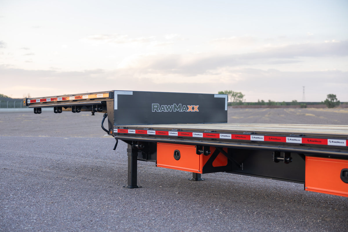 RawMaxx STX Step Deck Trailer