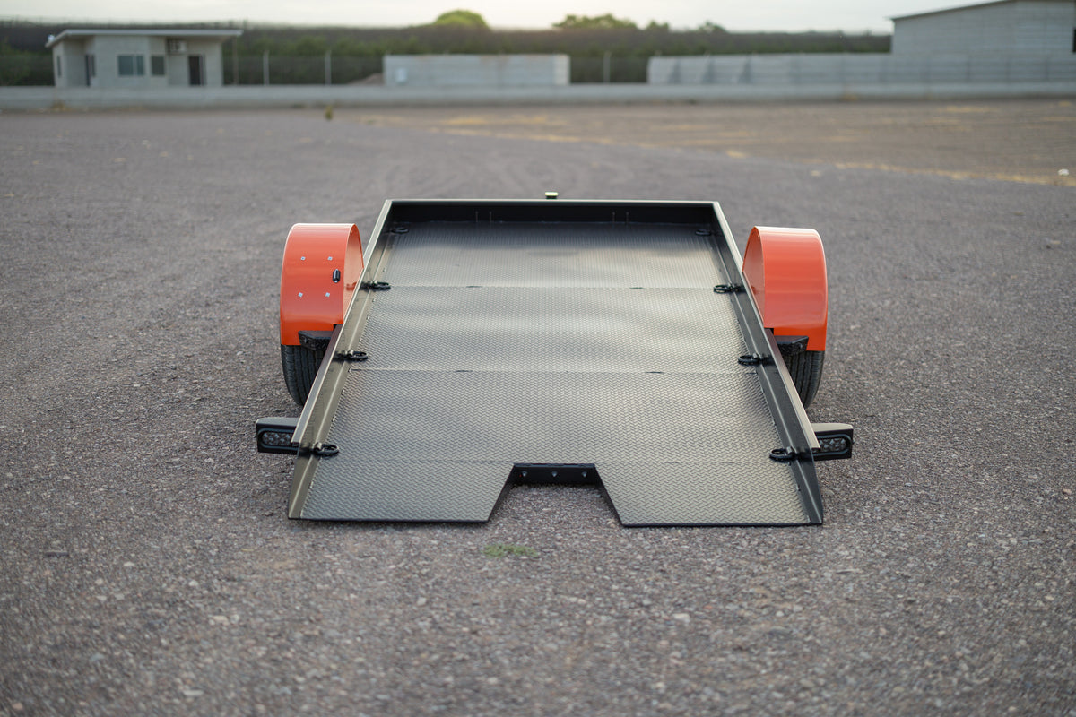 RawMaxx SGX Bumper Pull Scissor Lift Trailer